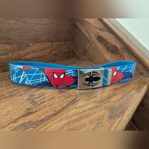 Buckle-Down Belt Spider-Man 1.5" belt kid 27.5" belt Like New